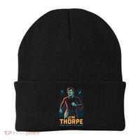 Jim Thorpe Neon Iconic Athlete Beanie thumb 0