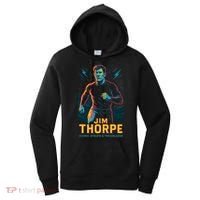 Jim Thorpe Neon Iconic Athlete Women's Hoodie thumb 0
