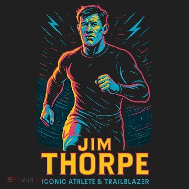 Jim Thorpe Neon Iconic Athlete Hat