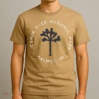 Joshua Tree National Park Retro Vintage Graphic T-Shirt thumb 3