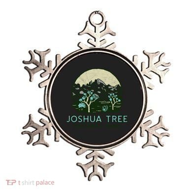 Joshua Tree National Park Vintage Mountains And Trees Sketch Gift Ornament