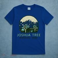 Joshua Tree National Park Vintage Mountains And Trees Sketch Gift T-Shirt thumb 5