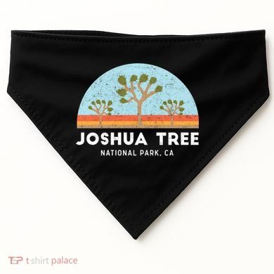 Joshua Tree National Park Meaningful Gift USA-Made Doggie Bandana