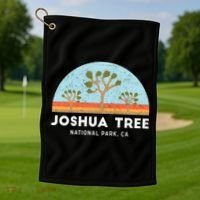 Joshua Tree National Park Meaningful Gift Golf Towel thumb 1