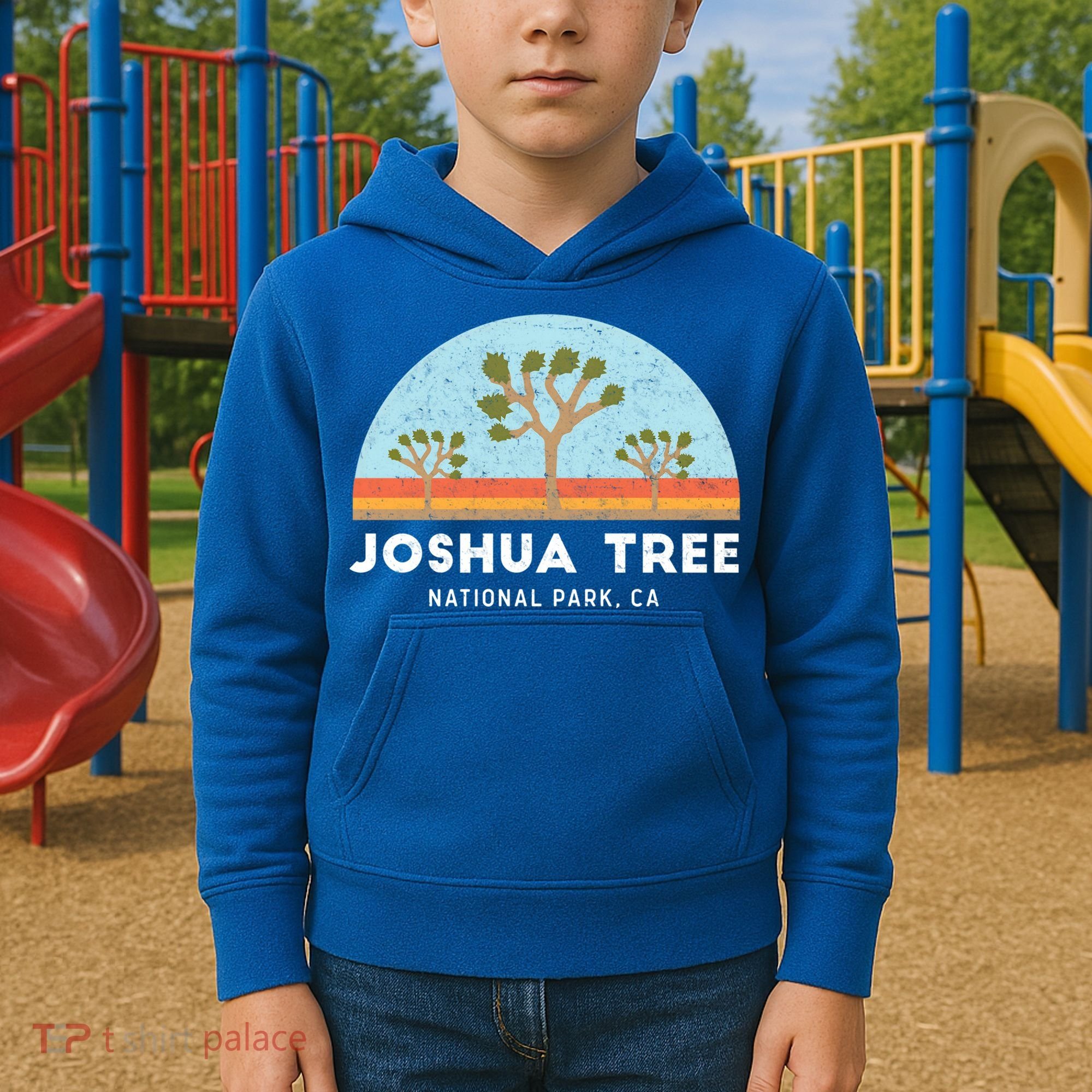 Joshua Tree National Park Meaningful Gift Kids Hoodie