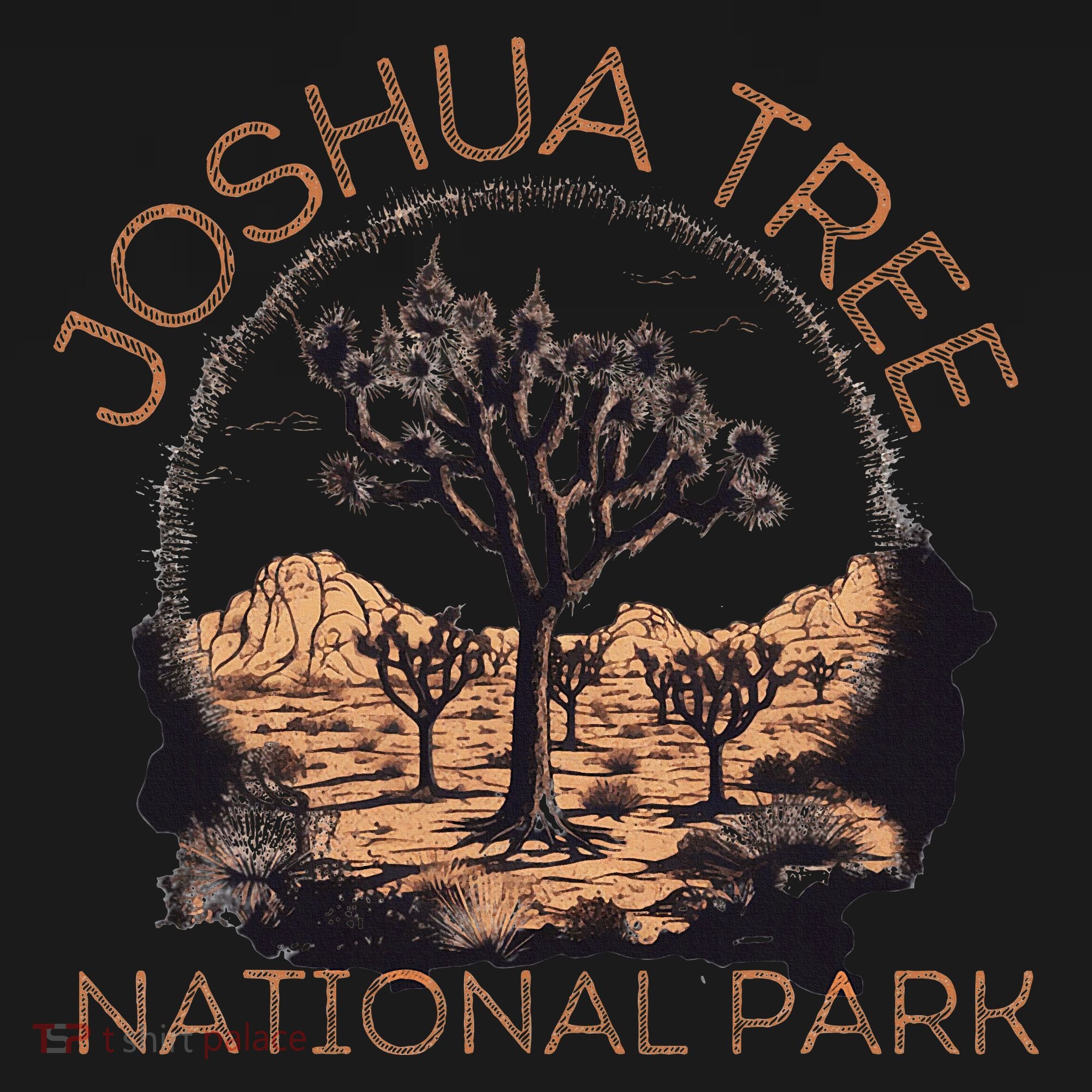 Joshua Tree National Park Landscape Joshua Tree T-Shirt