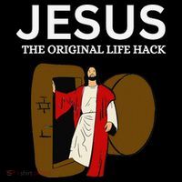 Jesus The Original Life Hack Funny Christian Easter Coffee Mug thumb 5