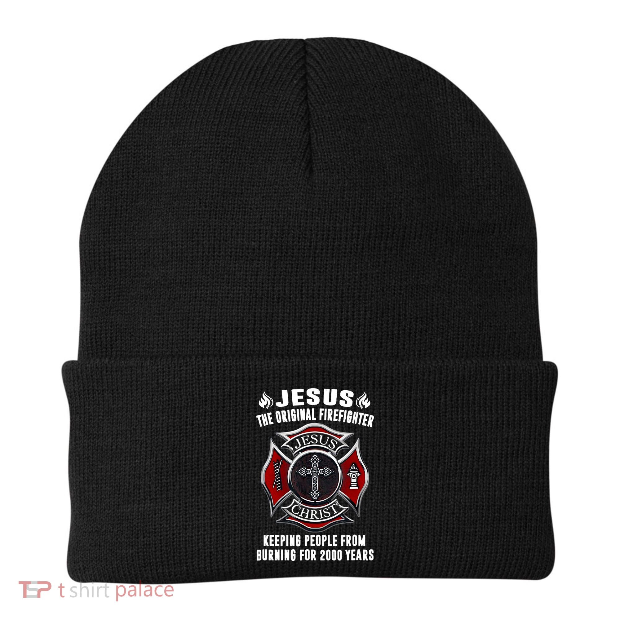 Jesus The Original Firefighter Beanie