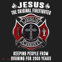 Jesus The Original Firefighter Beanie thumb 2