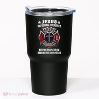 Jesus The Original Firefighter Tumbler thumb 0