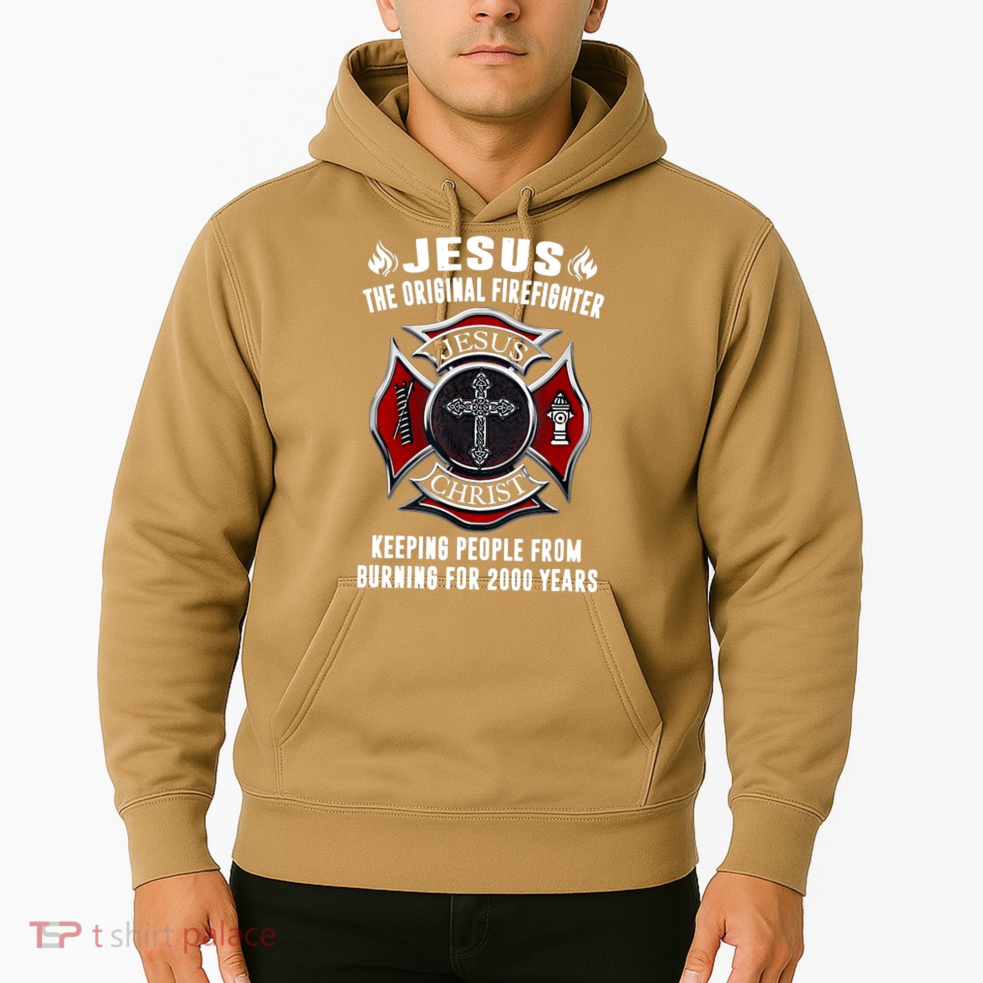Jesus The Original Firefighter Hoodie
