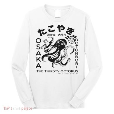 Japanese Takoyaki Osaka Long Sleeve Shirt