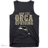 Join The Orca Uprising Tank Top thumb 0