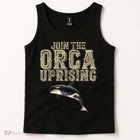 Join The Orca Uprising Tank Top thumb 2
