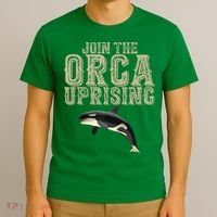 Join The Orca Uprising T-Shirt thumb 3