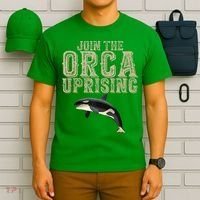 Join The Orca Uprising T-Shirt thumb 6