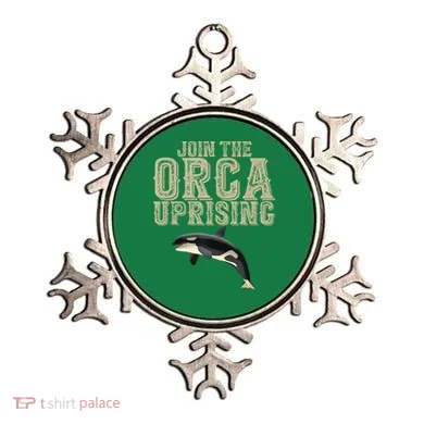 Join The Orca Uprising Ornament
