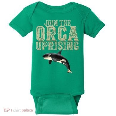 Join The Orca Uprising Baby Bodysuit
