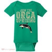 Join The Orca Uprising Baby Bodysuit thumb 0