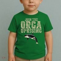 Join The Orca Uprising Toddler T-Shirt thumb 2