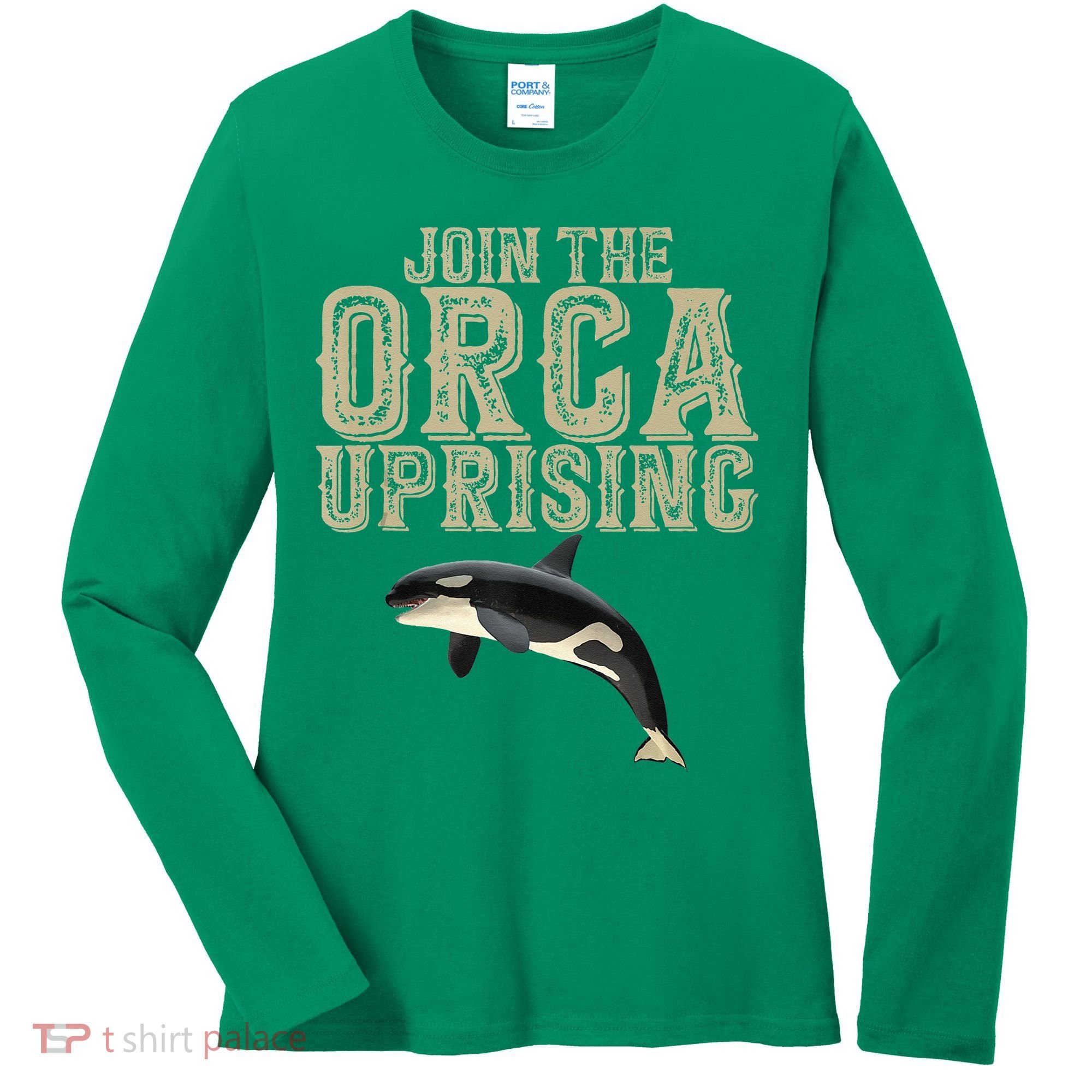 Join The Orca Uprising Women's Long Sleeve Shirt