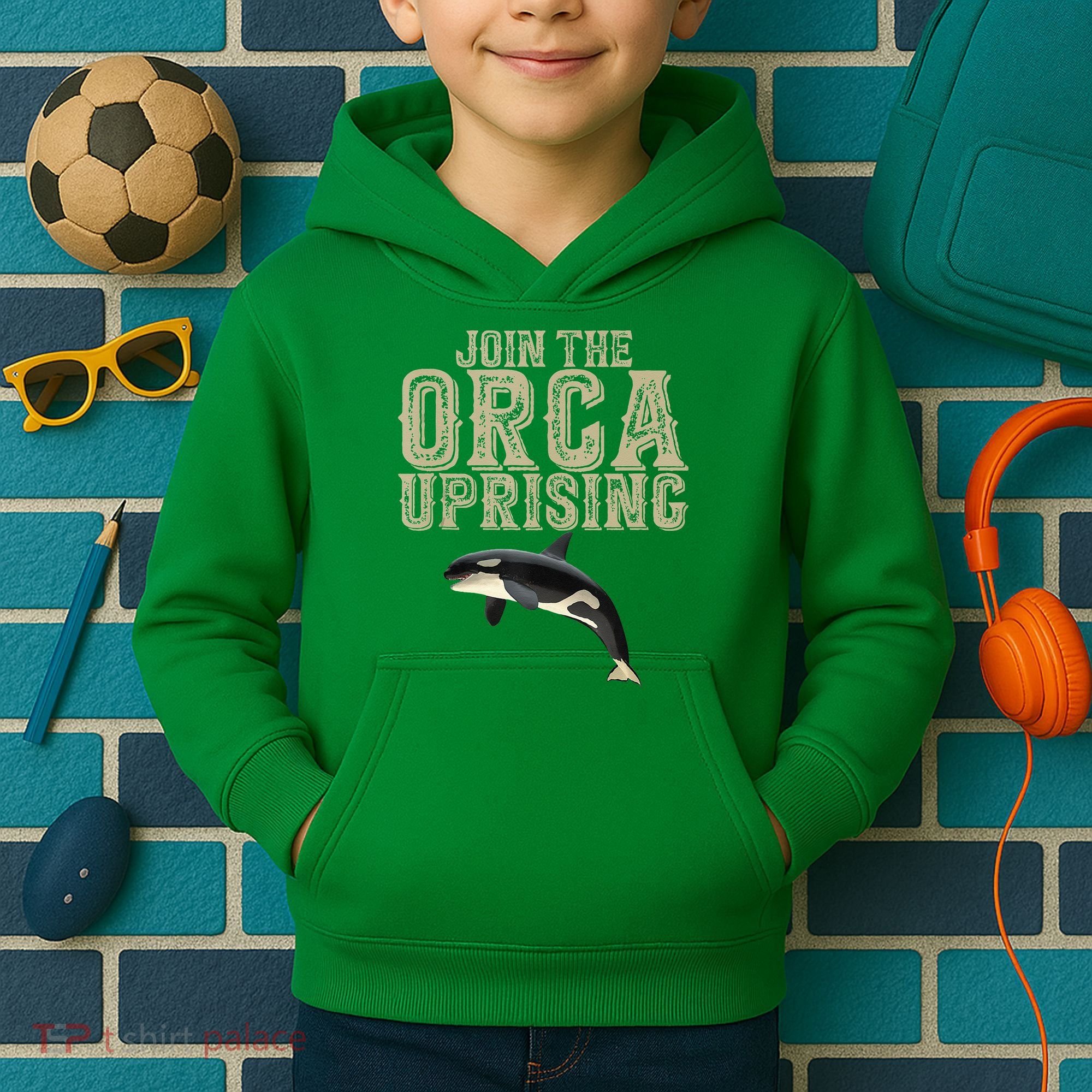 Join The Orca Uprising Kids Hoodie