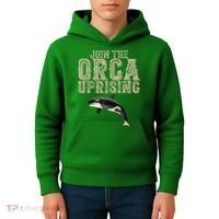 Join The Orca Uprising Kids Hoodie thumb 4
