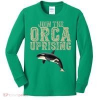 Join The Orca Uprising Kids Long Sleeve Shirt thumb 0