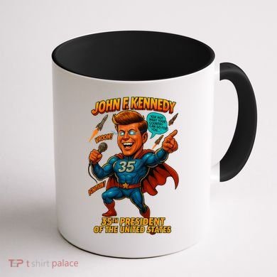 JFK The Presidential Chronicles Coffee Mug back