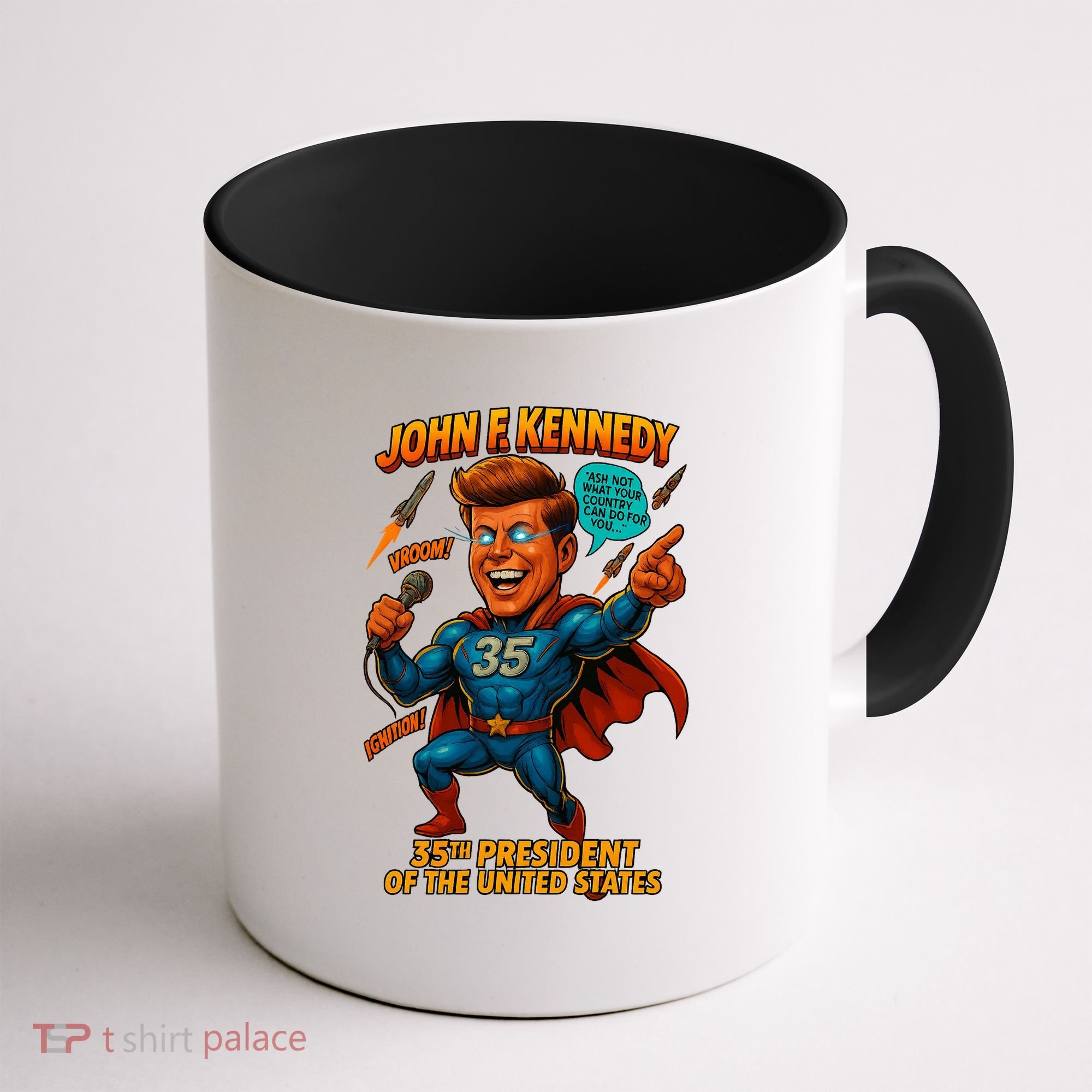 JFK The Presidential Chronicles Coffee Mug