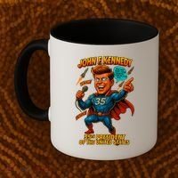 JFK The Presidential Chronicles Coffee Mug thumb 2