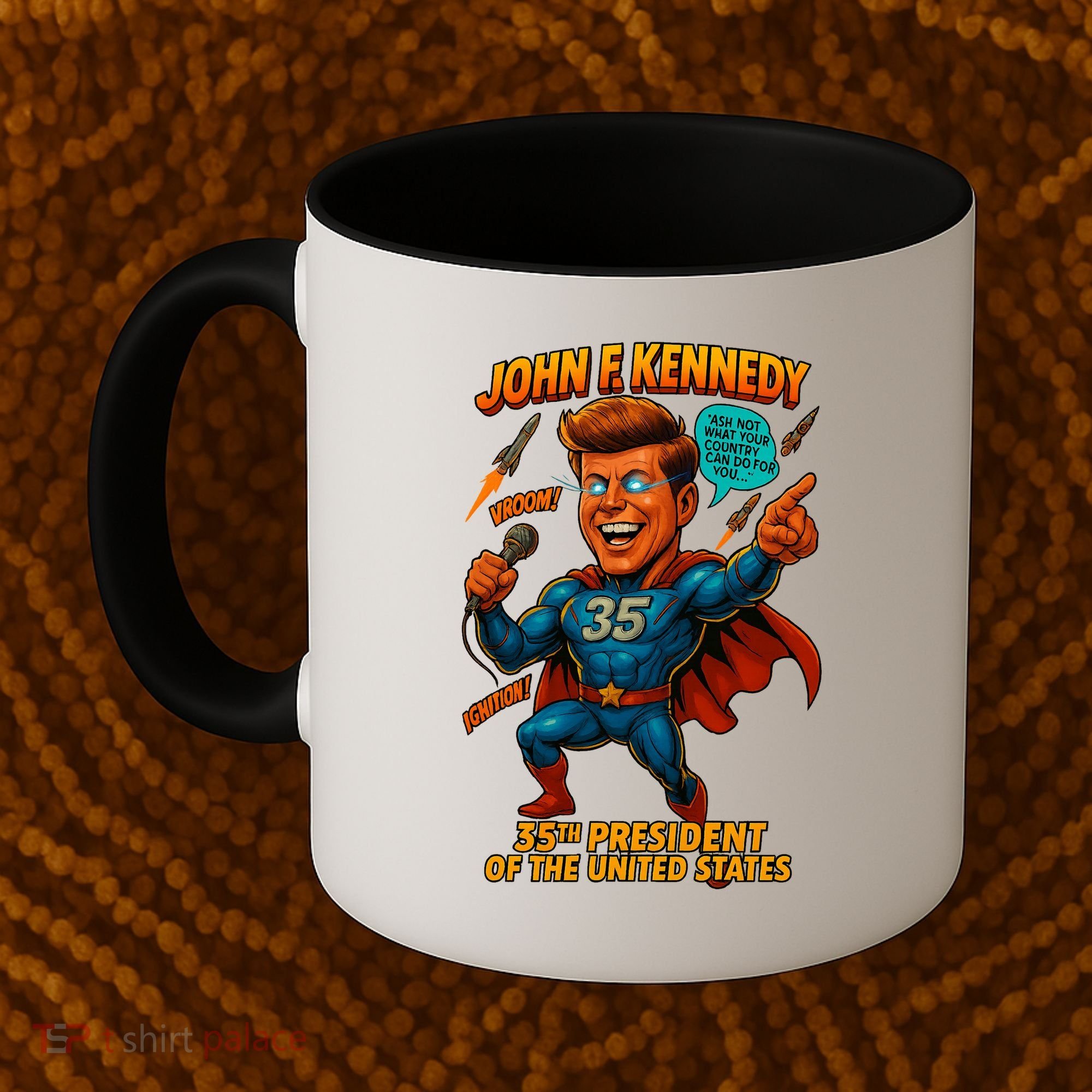 JFK The Presidential Chronicles Coffee Mug