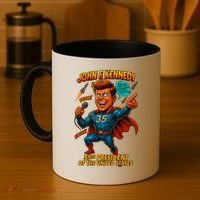 JFK The Presidential Chronicles Coffee Mug thumb 4