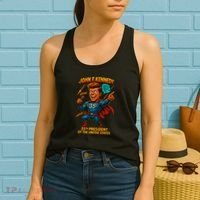 JFK The Presidential Chronicles Women's Tank Top thumb 2