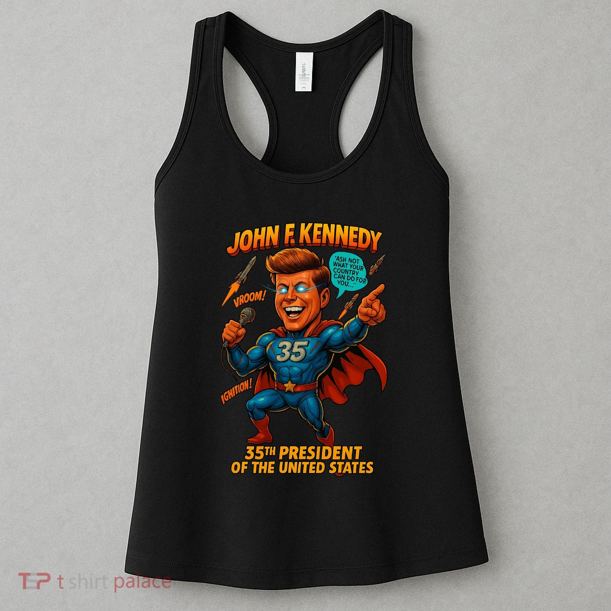 JFK The Presidential Chronicles Women's Tank Top