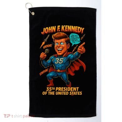 JFK The Presidential Chronicles Golf Towel