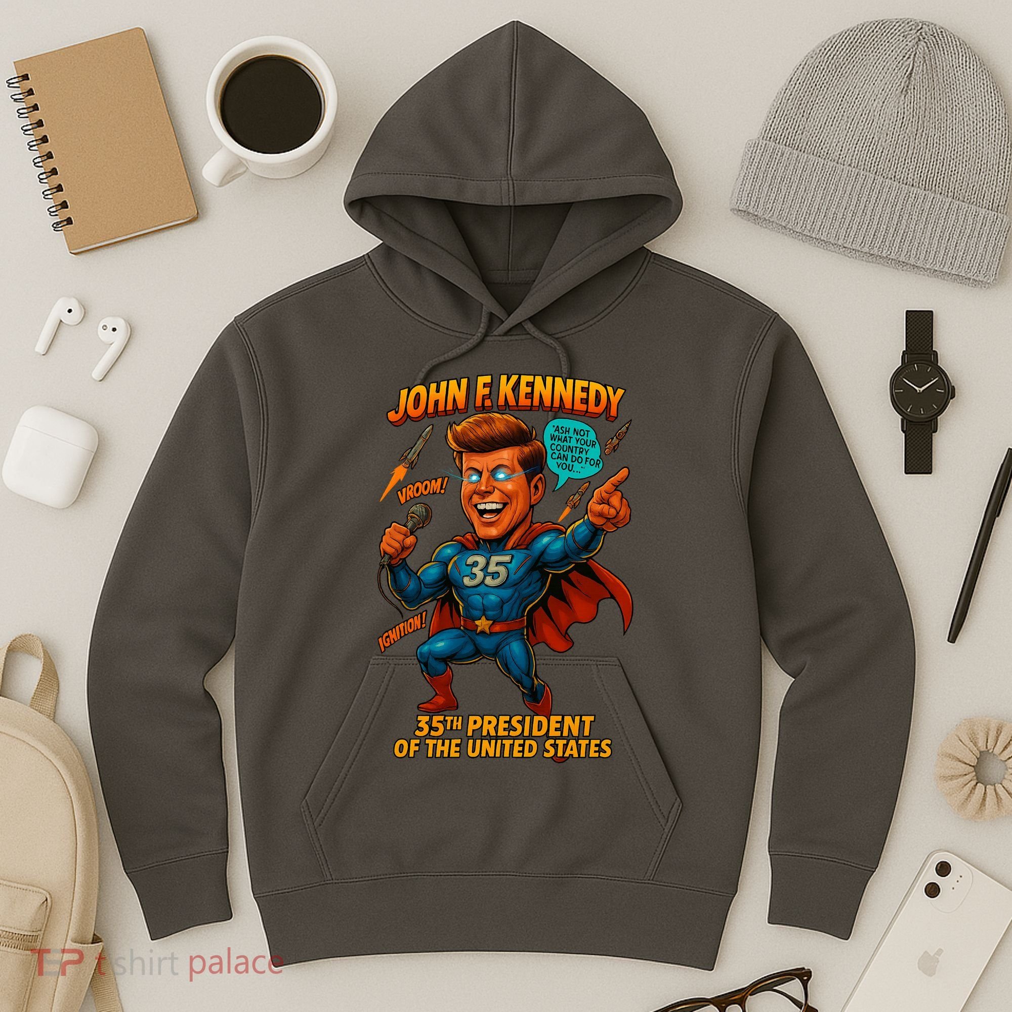 JFK The Presidential Chronicles Hoodie