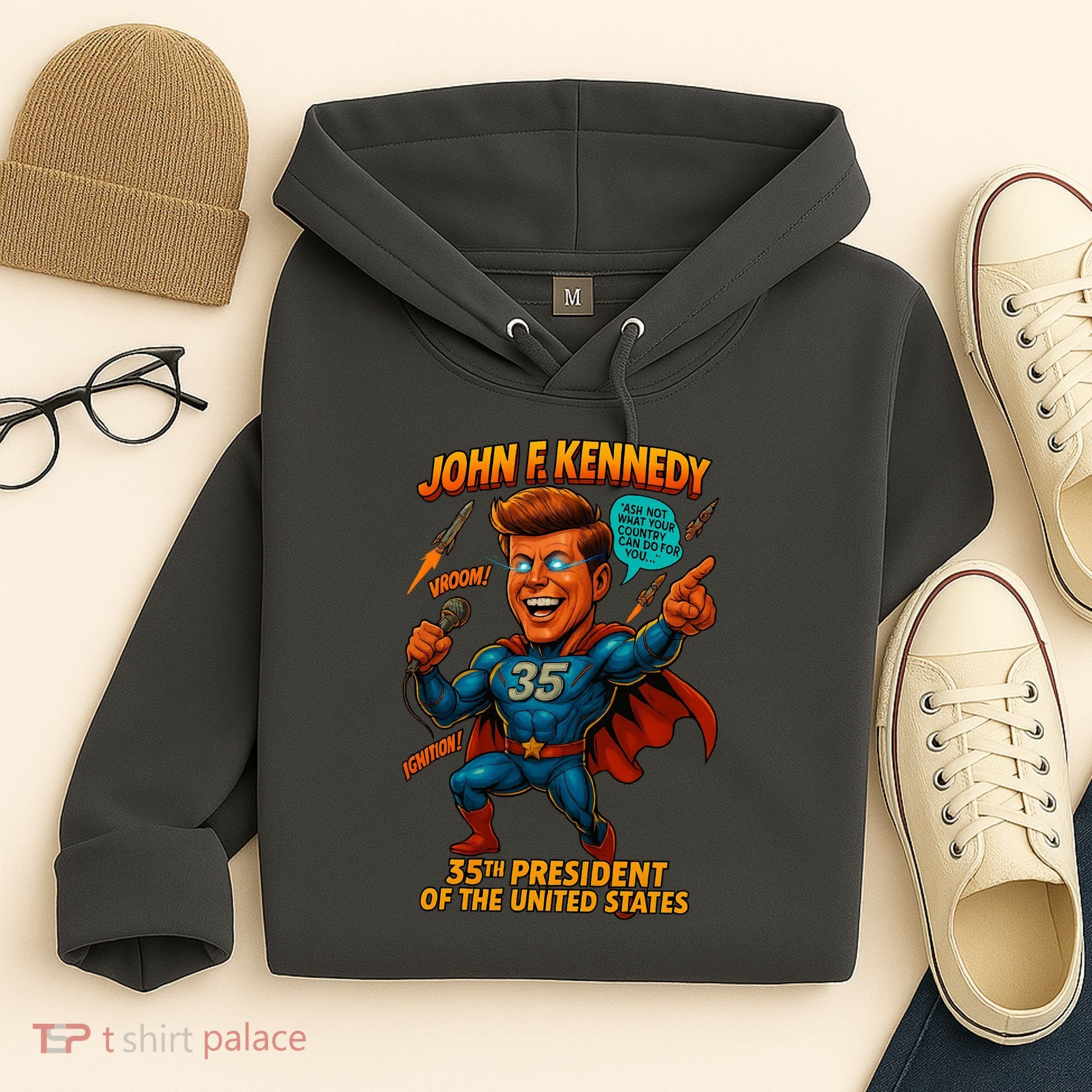 JFK The Presidential Chronicles Hoodie