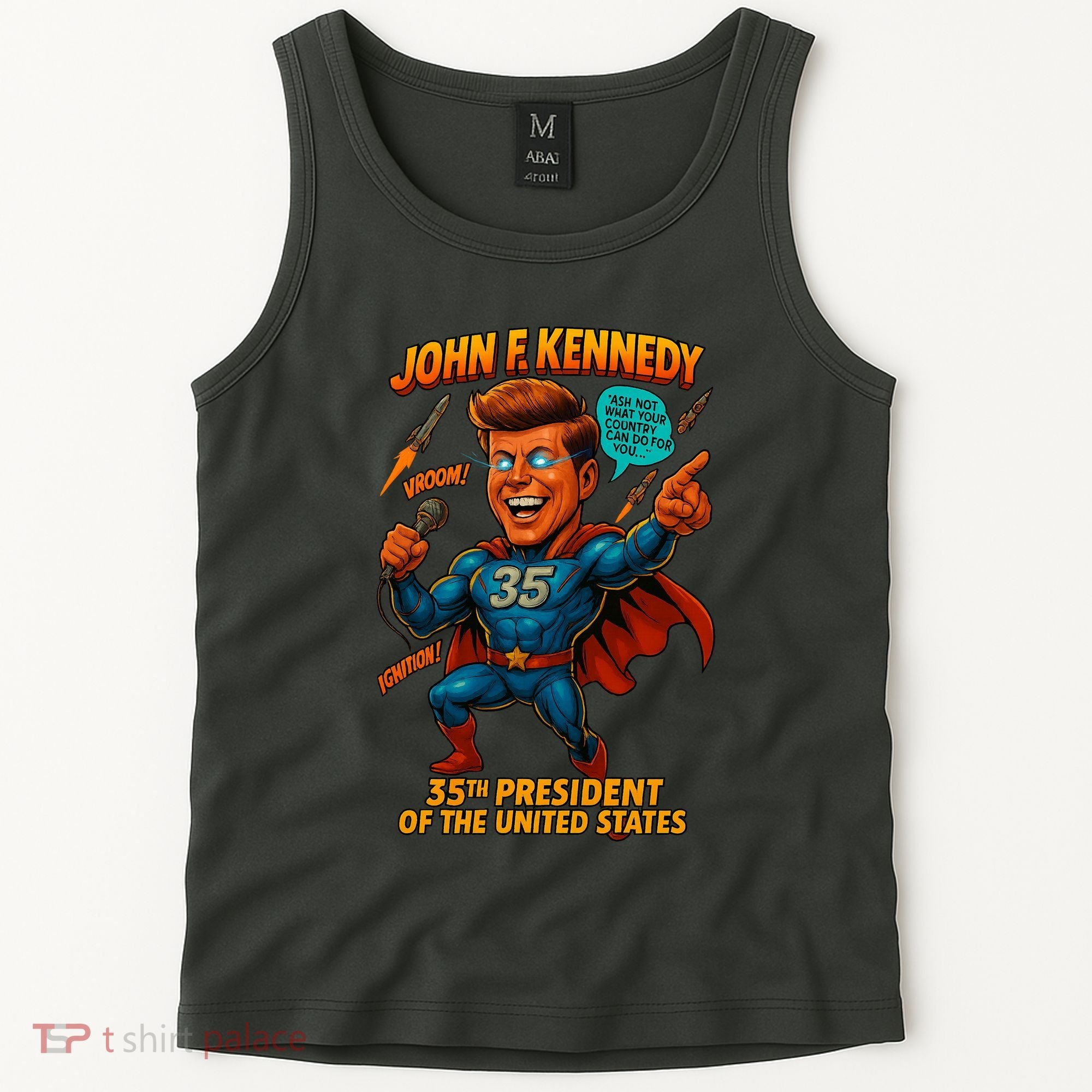 JFK The Presidential Chronicles Tank Top