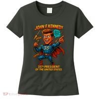 JFK The Presidential Chronicles Women's T-Shirt thumb 0