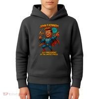 JFK The Presidential Chronicles Kids Hoodie thumb 4