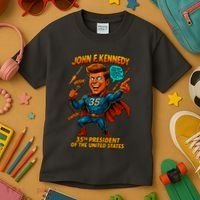 JFK The Presidential Chronicles Kids T-Shirt thumb 3