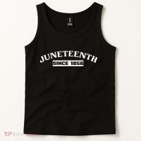 Juneteenth T Proud Black Freedom USA Independence Day Family Tank Top thumb 2