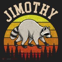 Jimothy The Raccoon Retro Sunset Beanie thumb 2