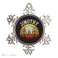 Jimothy The Raccoon Retro Sunset Ornament thumb 0