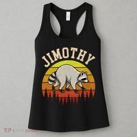 Jimothy The Raccoon Retro Sunset Women's Tank Top thumb 3