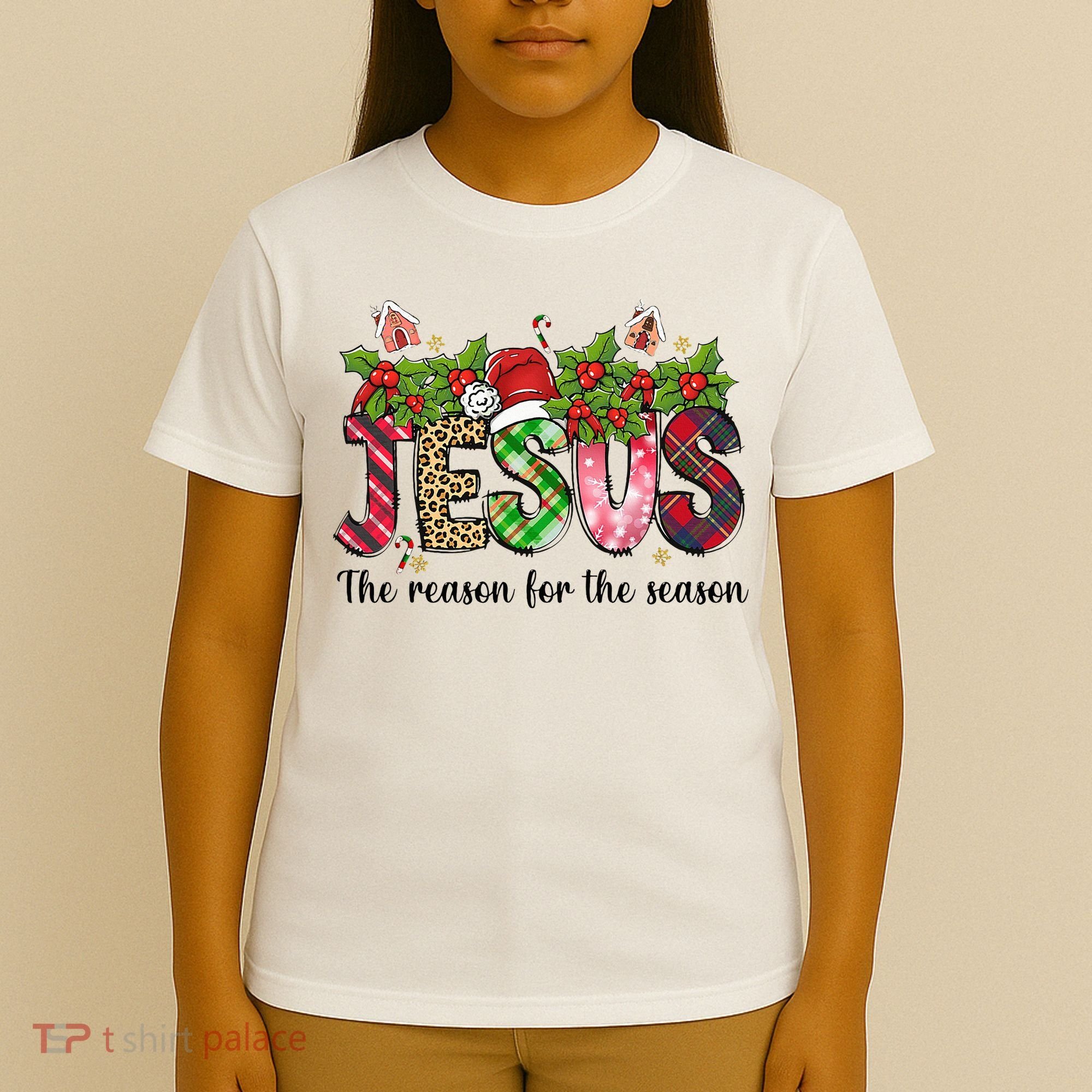 Jesus The Reason For The Season Christian Christmas God  T-Shirt