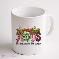 Jesus The Reason For The Season Christian Christmas God  Coffee Mug thumb 1