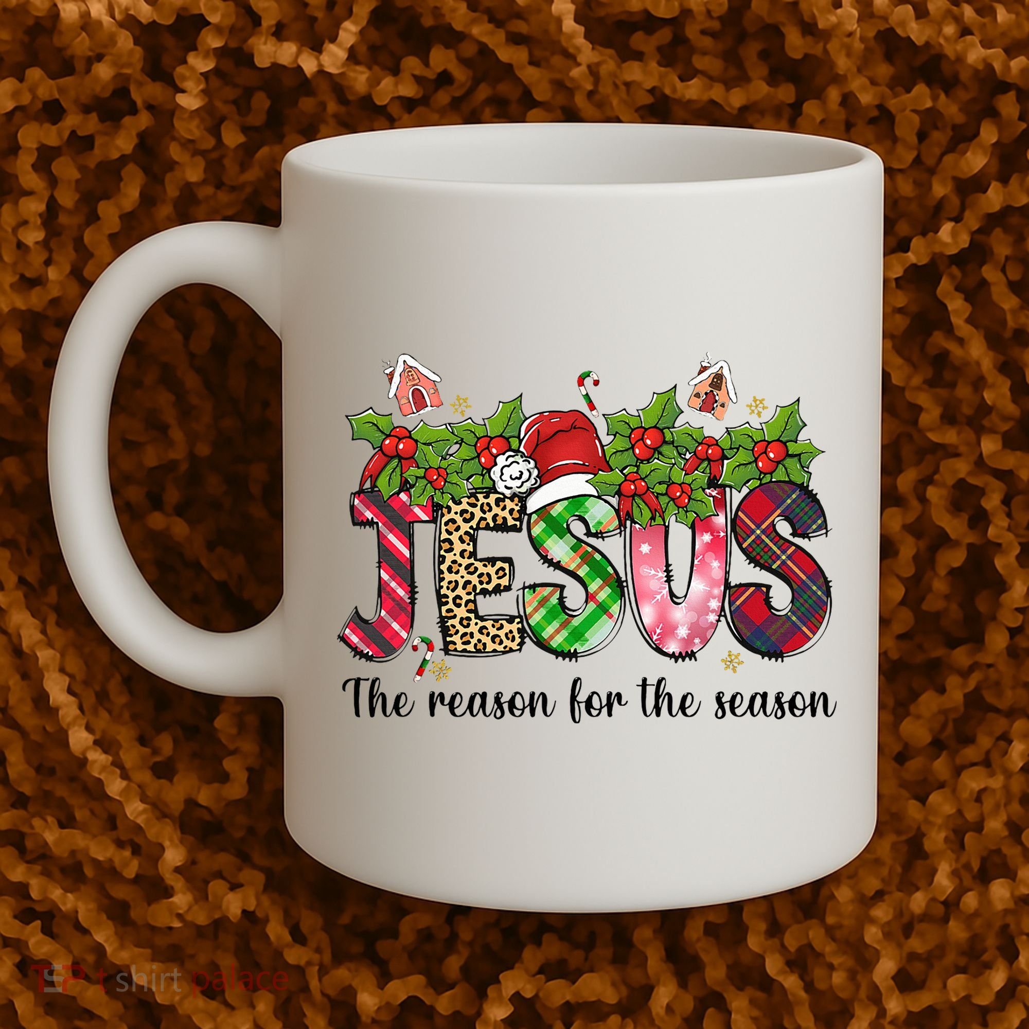 Jesus The Reason For The Season Christian Christmas God  Coffee Mug