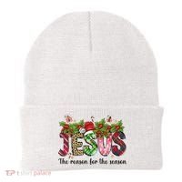 Jesus The Reason For The Season Christian Christmas God  Beanie thumb 0